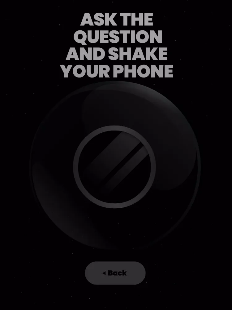 Magic Ball Decision Prediction Screenshots
