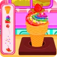 Rainbow Ice Cream Cooking Rainbow Ice Cream Cooking