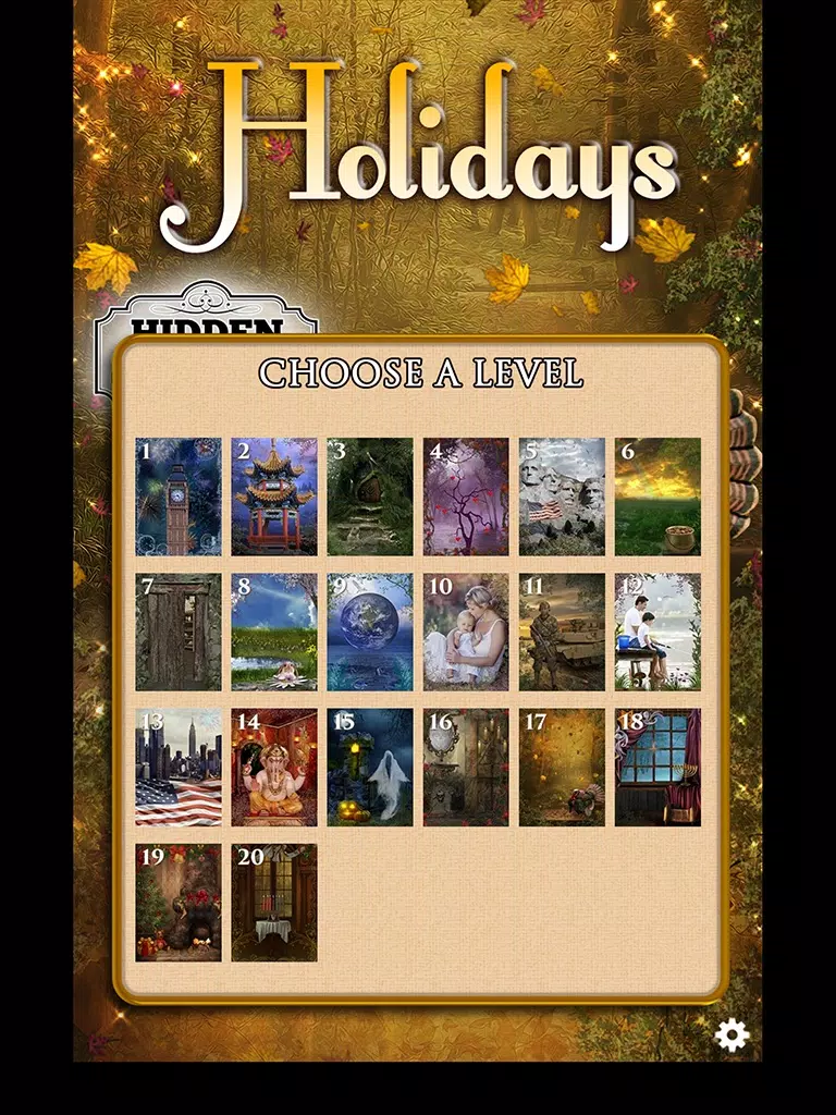 Hidden Scenes - Holidays iPad Screenshots
