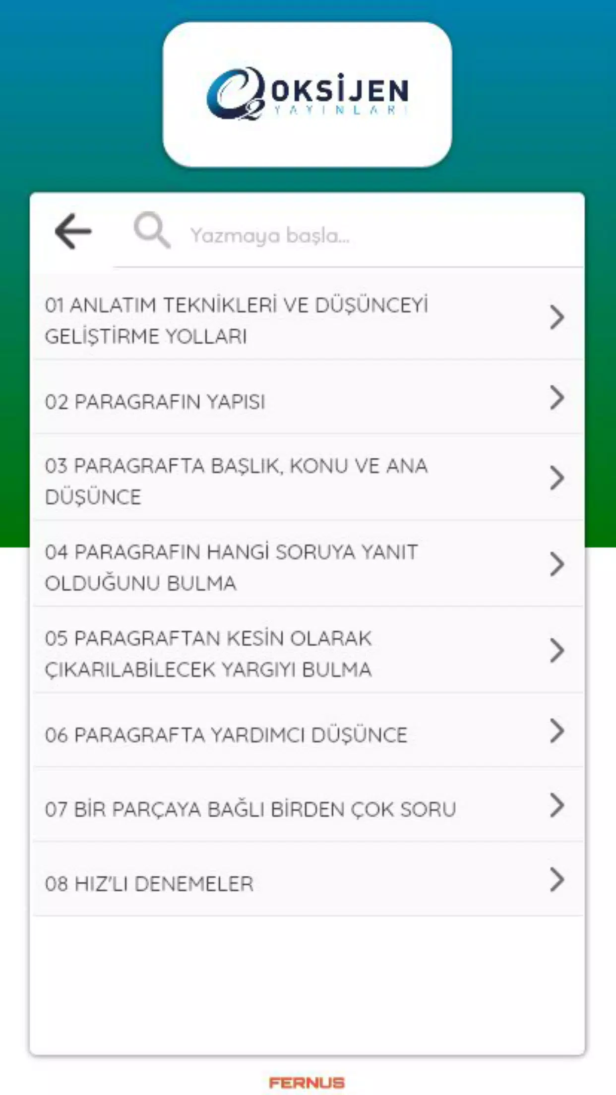 Oksijen Video Çözüm Screenshots