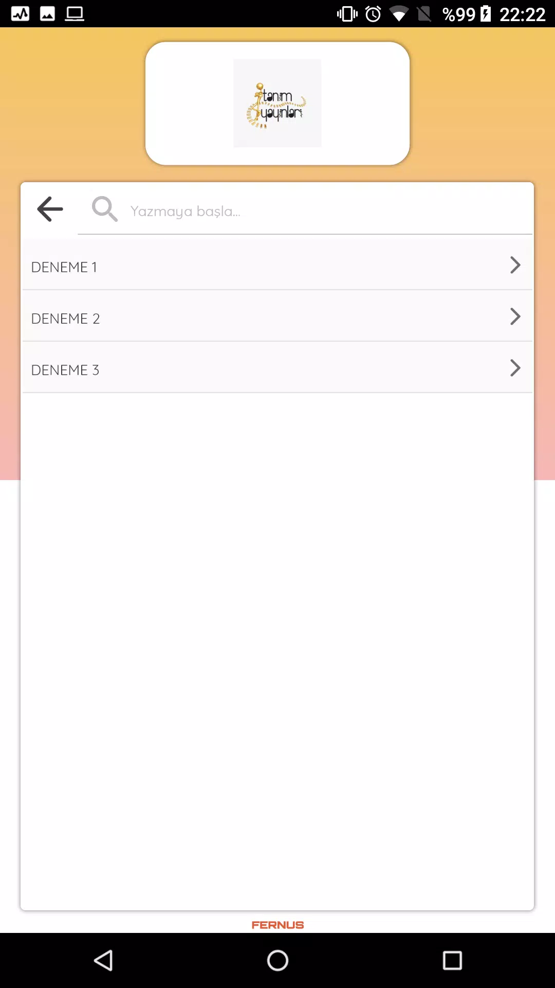 Tanım Yayınları Video Çözüm Screenshots