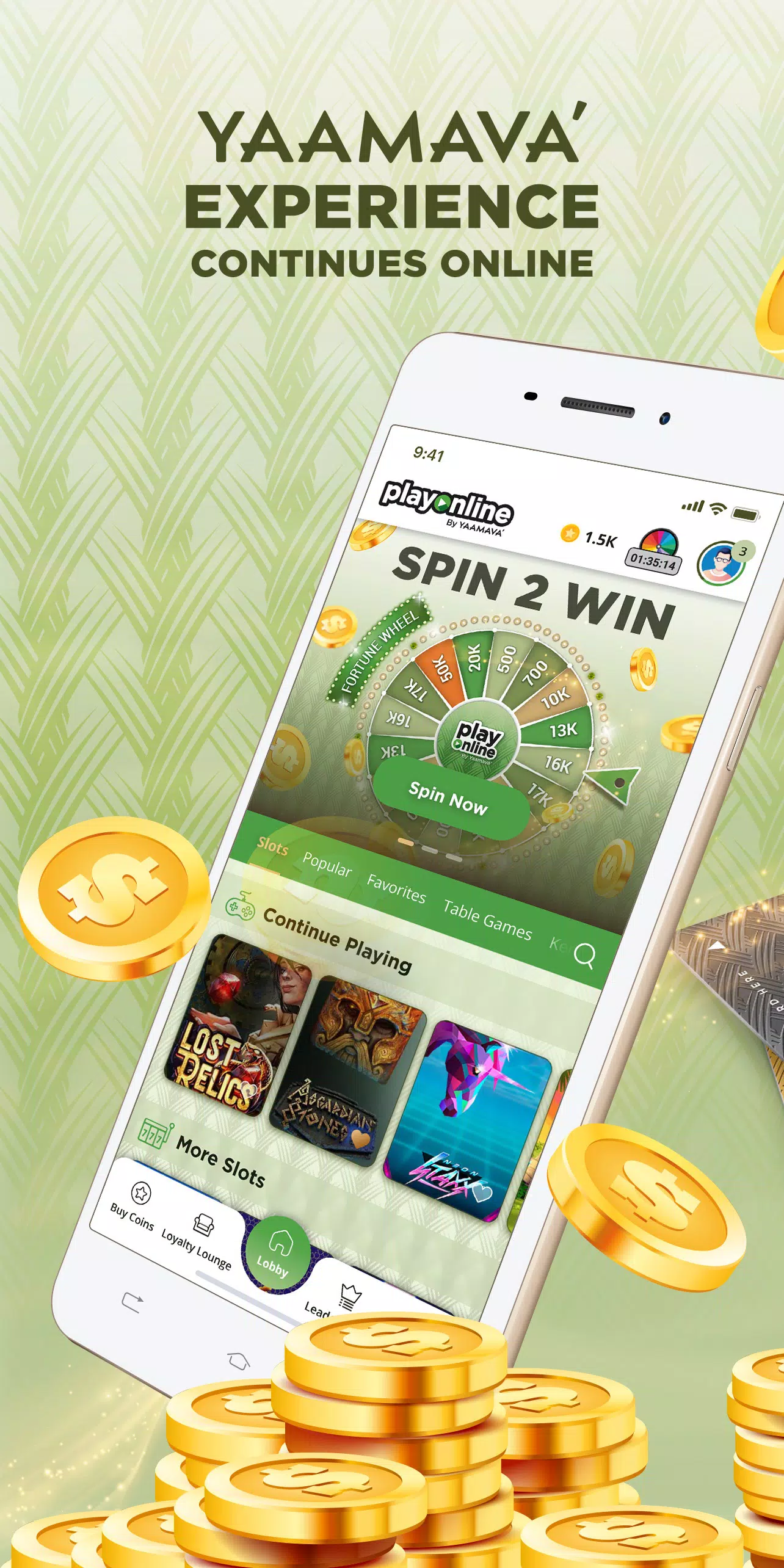 Play Online by Yaamava’ Screenshots
