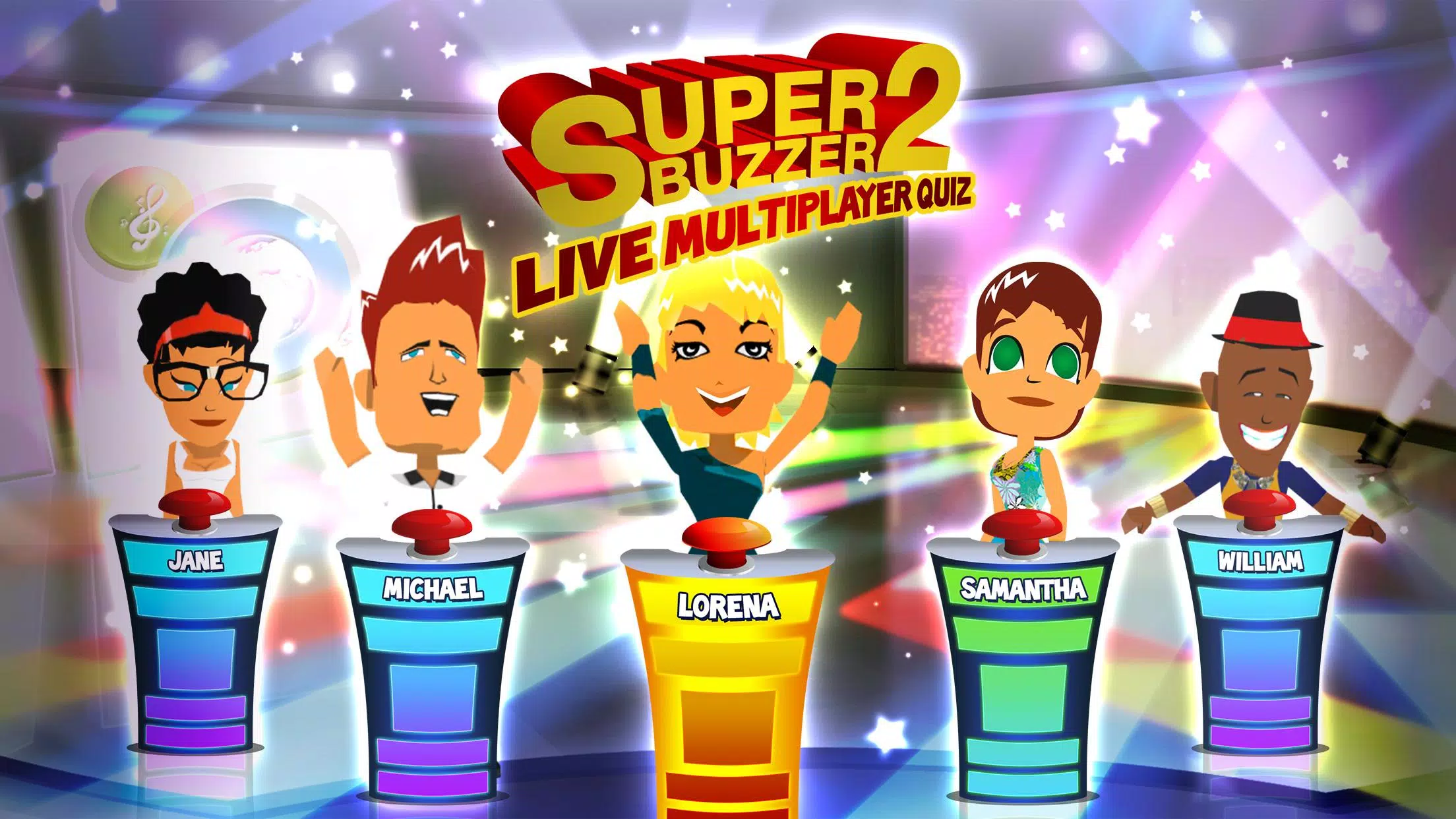 Tangkapan layar Quiz Superbuzzer 2