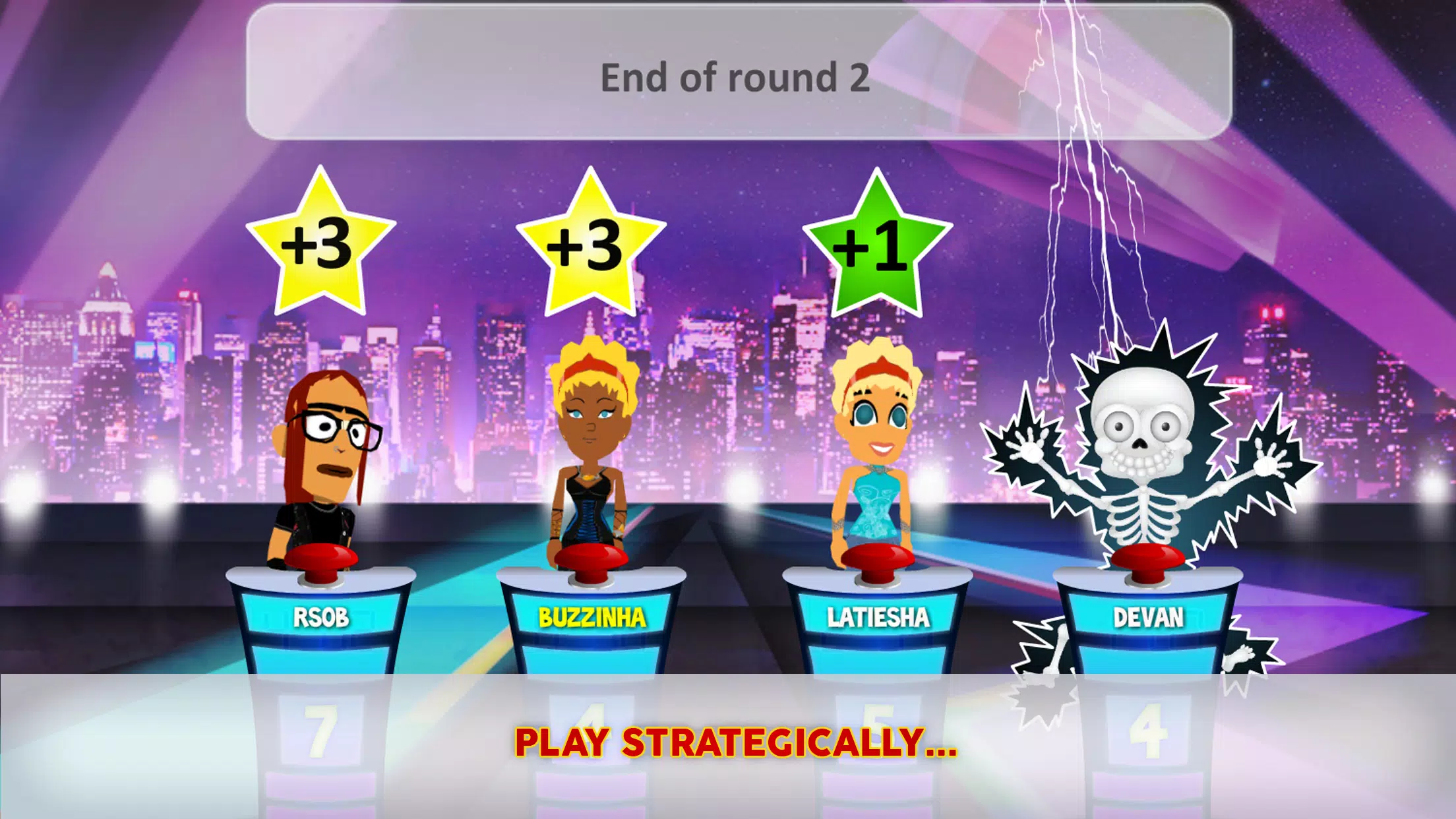 Tangkapan layar Quiz Superbuzzer 2