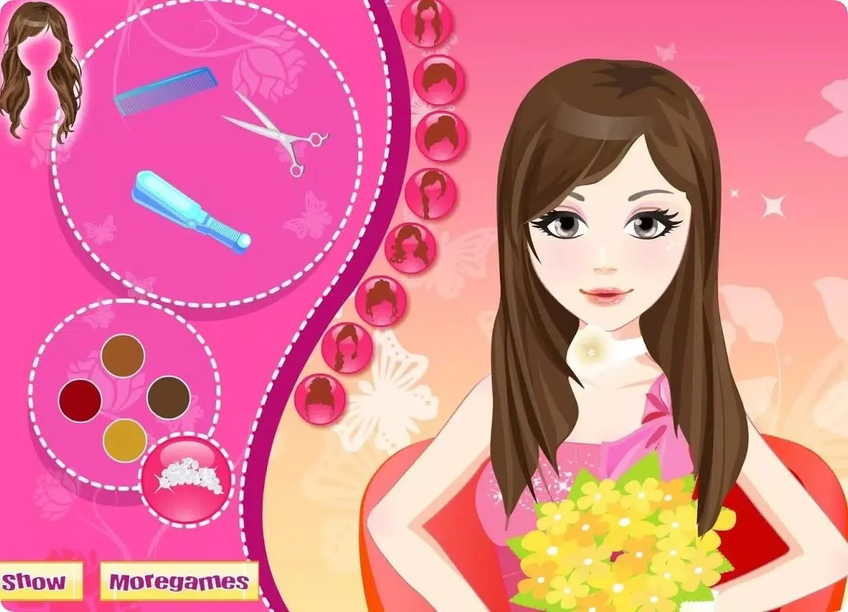 Bridal Hairdresser Games Screenshots