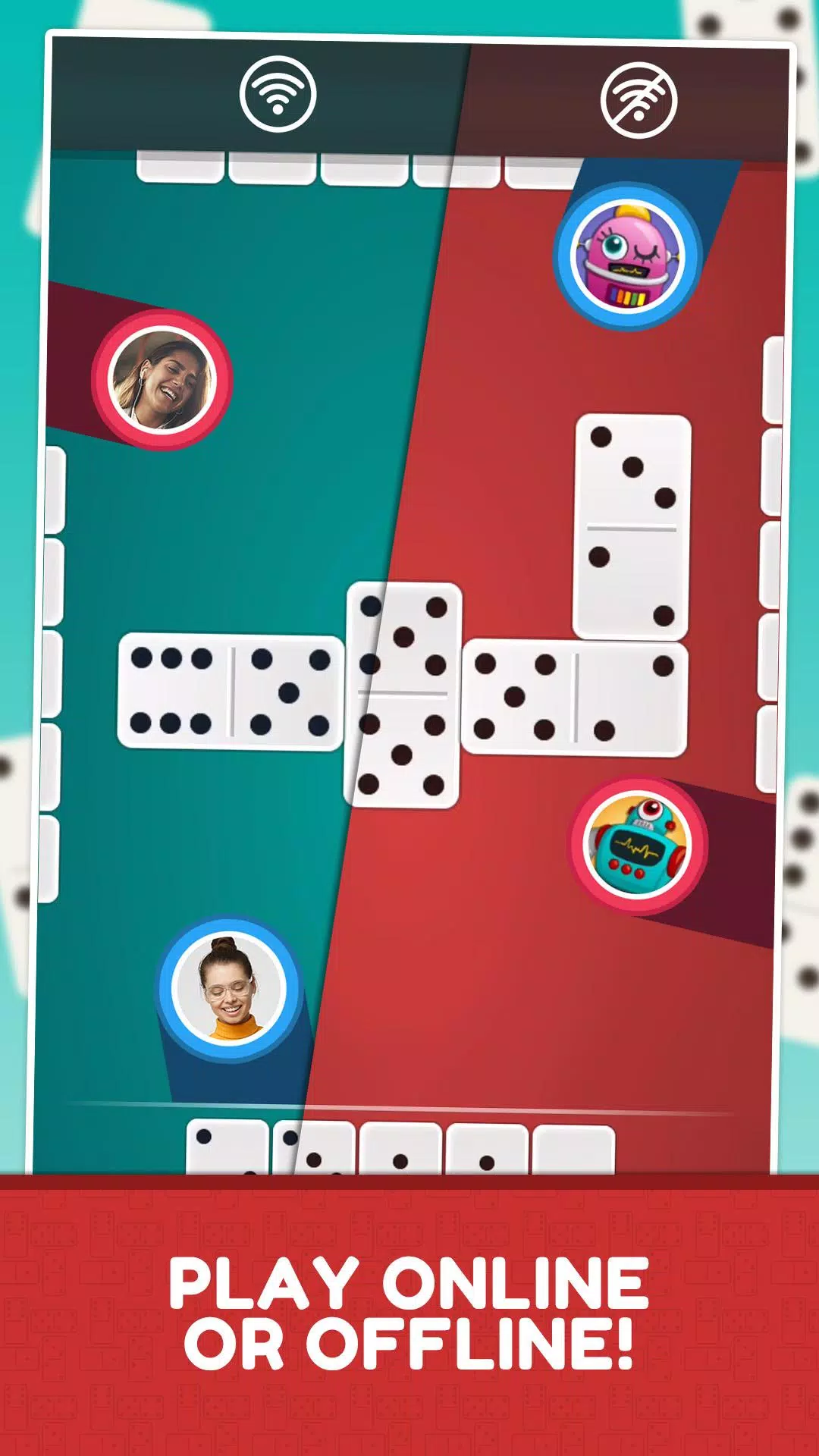 Dominos Online Jogatina: Game Screenshots