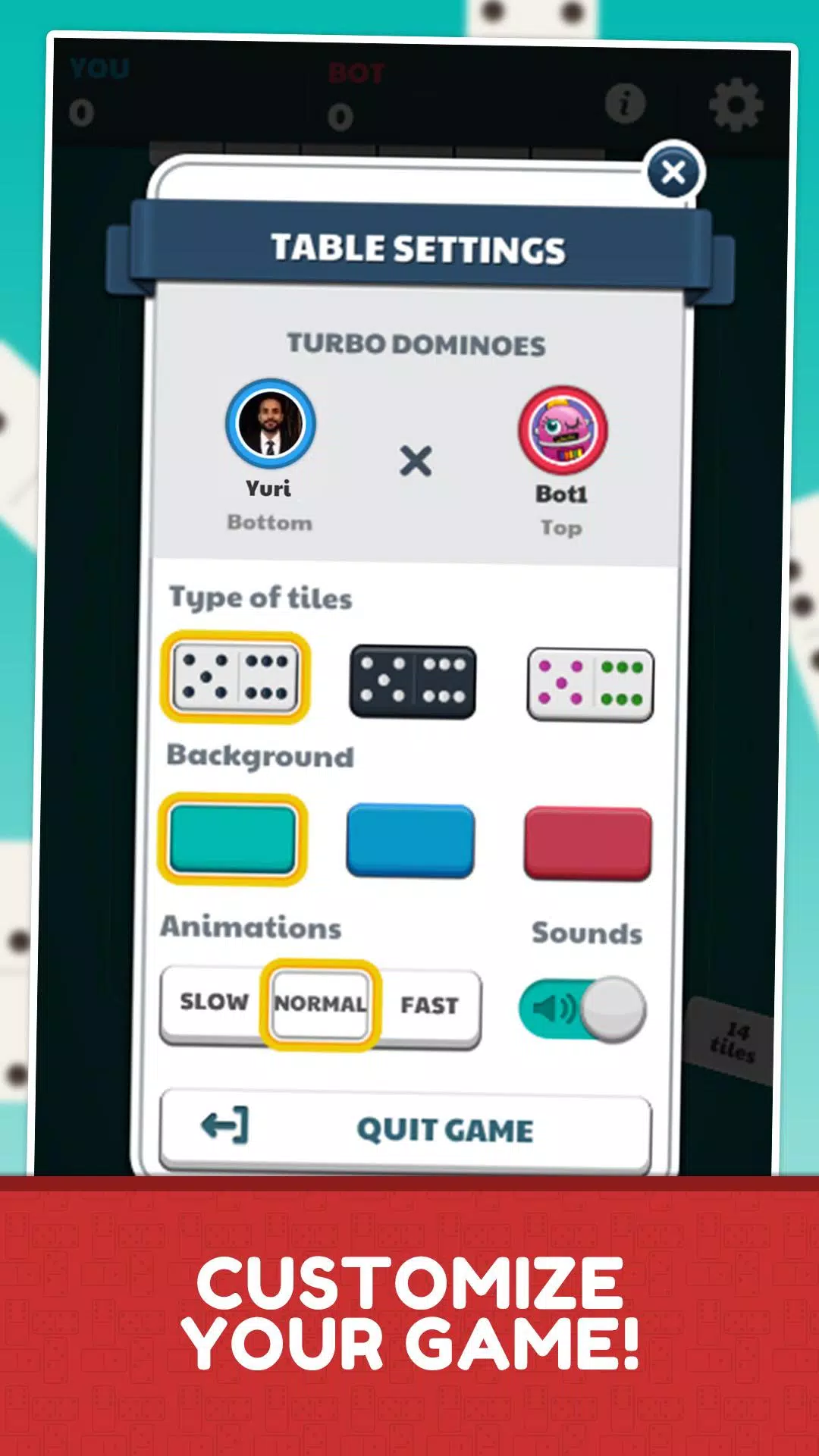 Dominos Online Jogatina: Game Screenshots