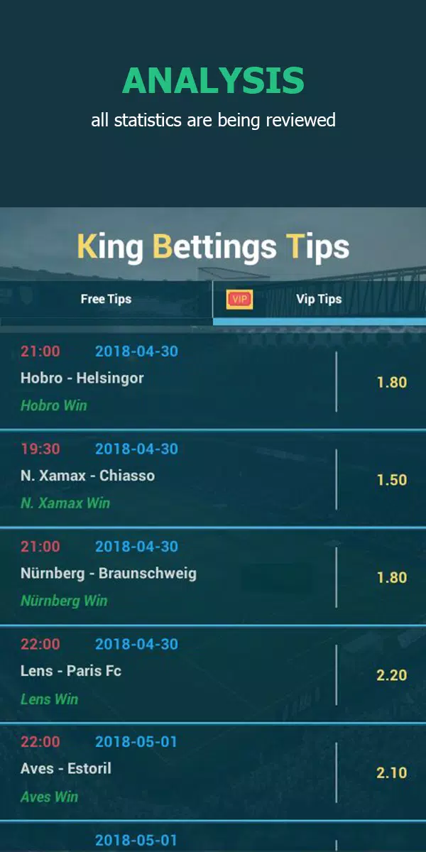 King Betting Screenshots