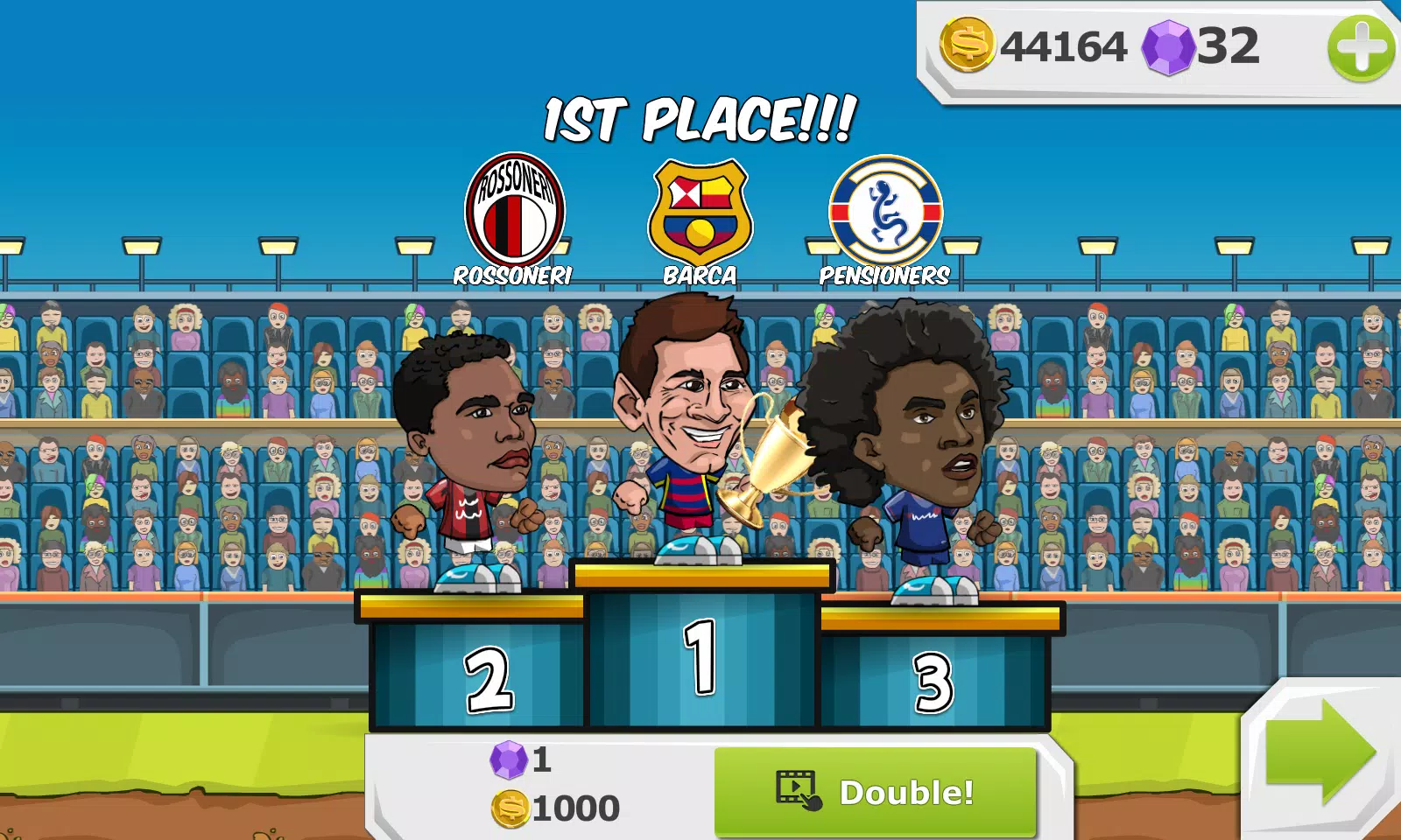 Y8 Football League স্ক্রিনশট