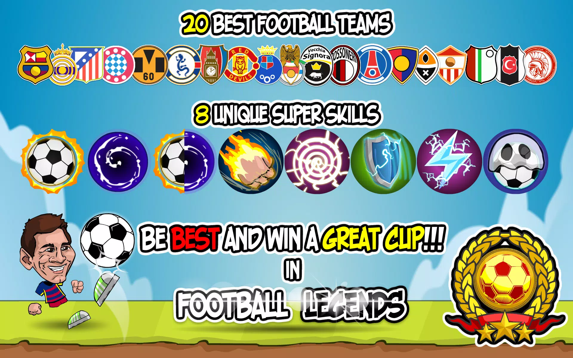 Y8 Football League স্ক্রিনশট