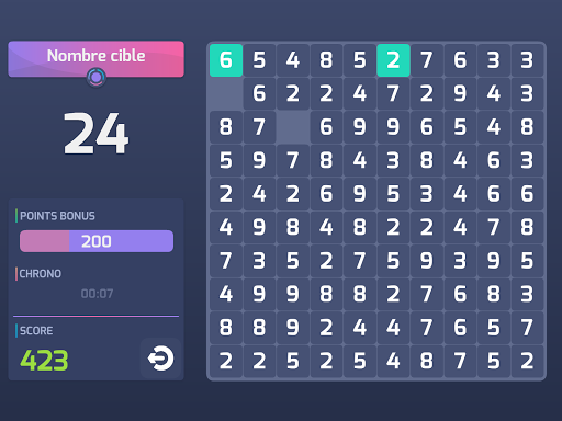 Défi Tables Screenshots