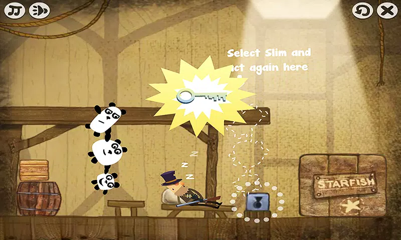3 Pandas Daring Pirate Escape Screenshots