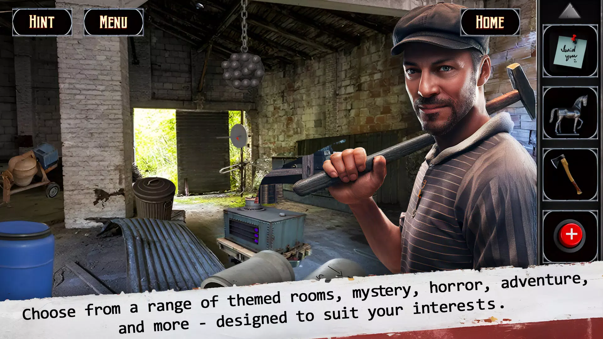 Escape Game Abandoned District スクリーンショット