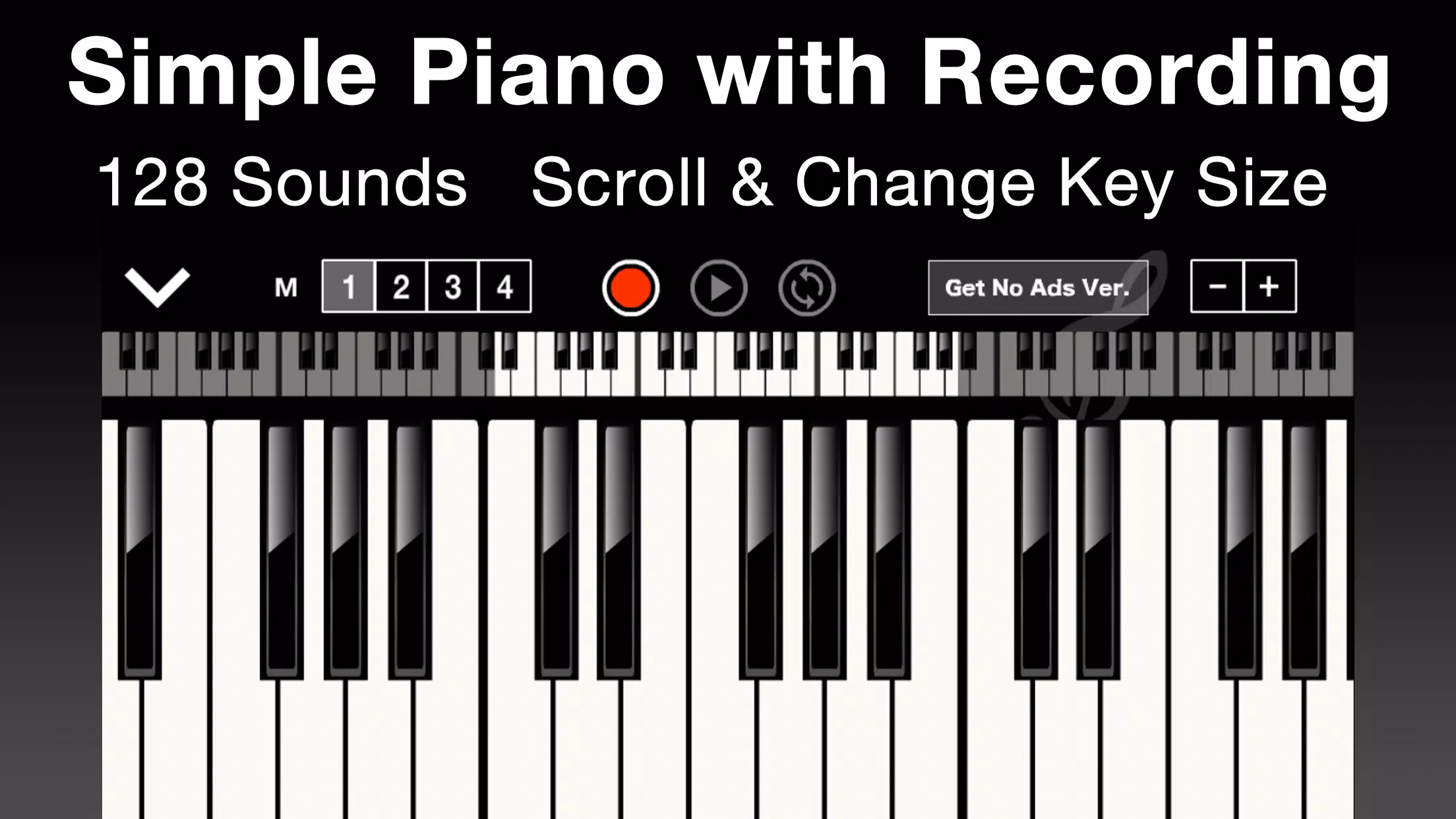 Tiny PianoSynthesizerChordReco Screenshots