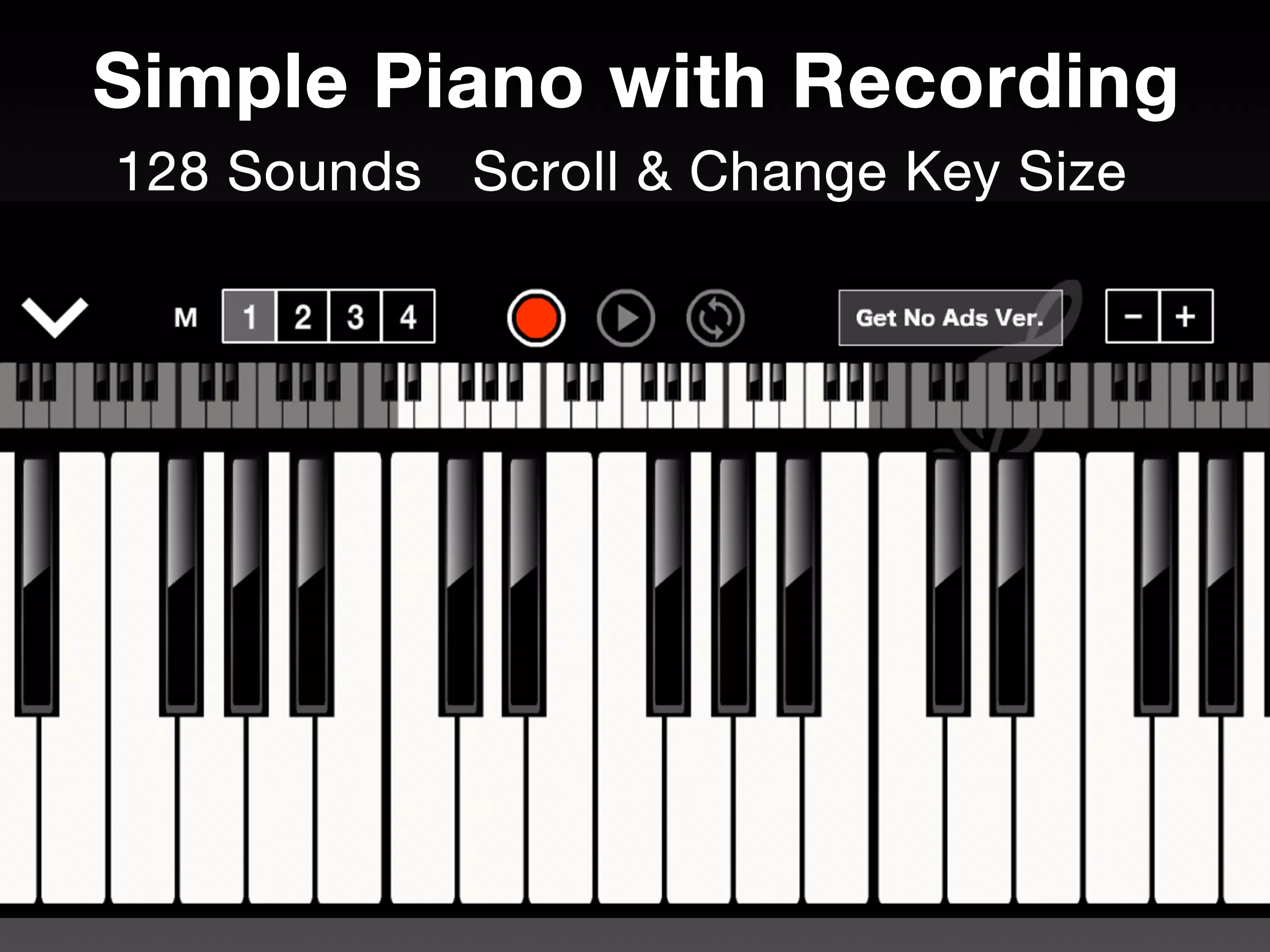 Tiny PianoSynthesizerChordReco Screenshots
