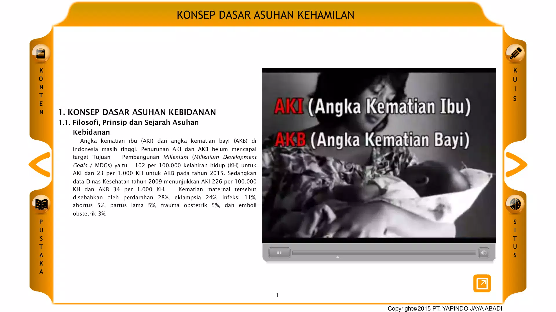M3 Kebidanan : Kehamilan untuk Screenshots