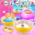 Colorful Muffins Cooking