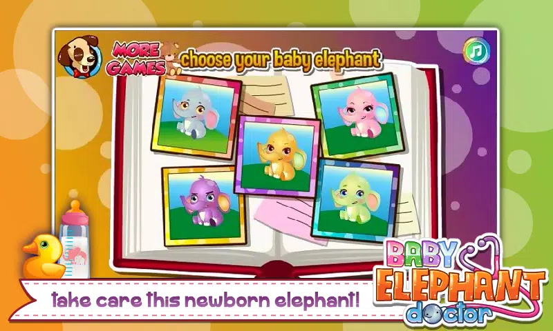 Baby Elephant Pet Care Screenshots
