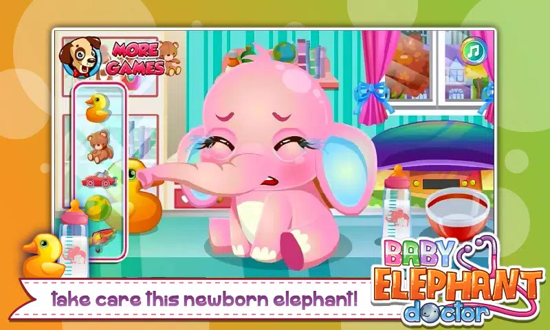 Baby Elephant Pet Care Screenshots