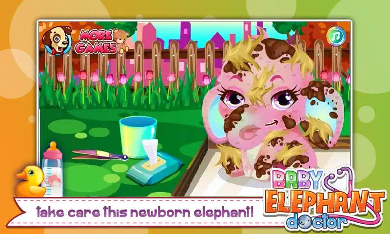 Baby Elephant Pet Care Screenshots