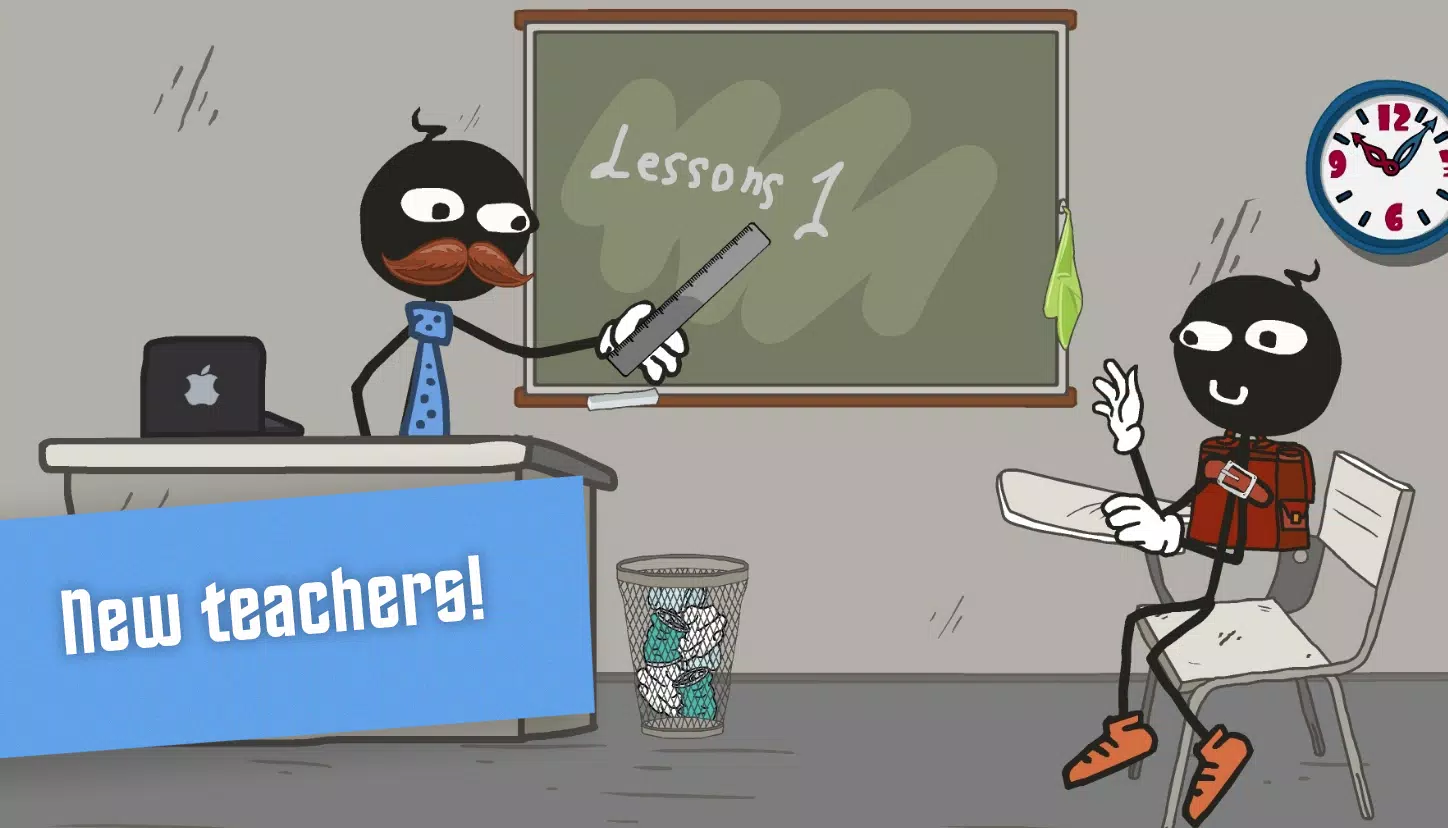 صور Stickman school escape 2