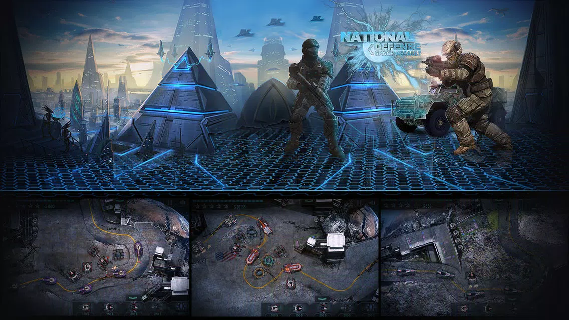 National Defense: Space Assault سکرین شاٹس