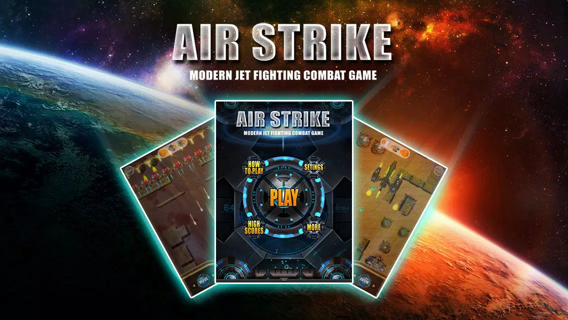 Air Strike Free - Modern Jet Fighting Combat Game应用截图