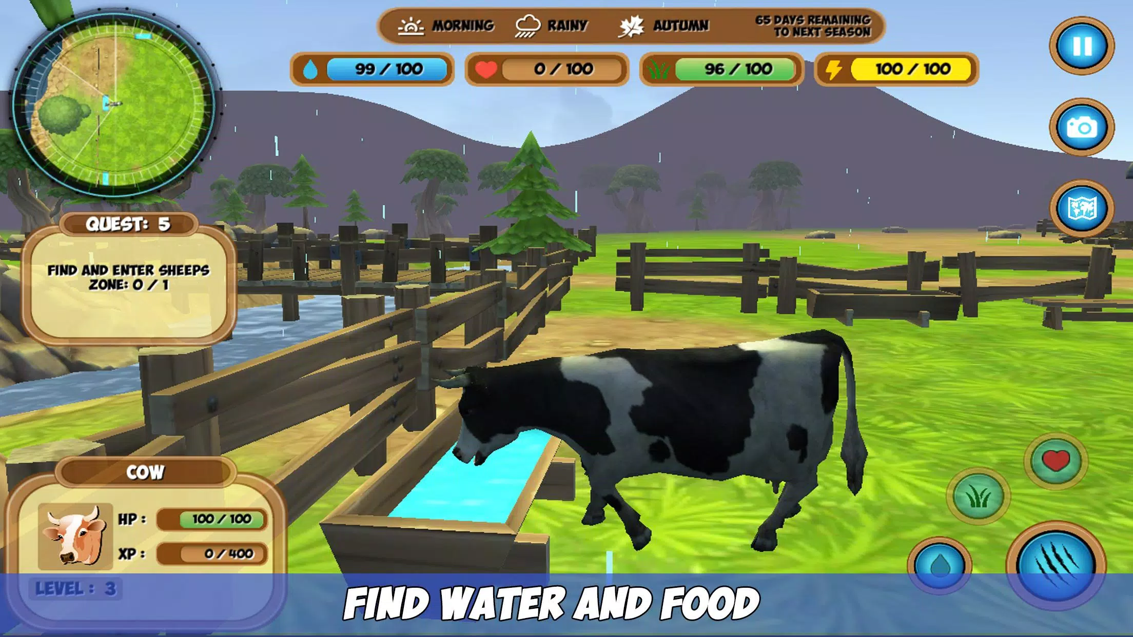 Cow Simulator Screenshots