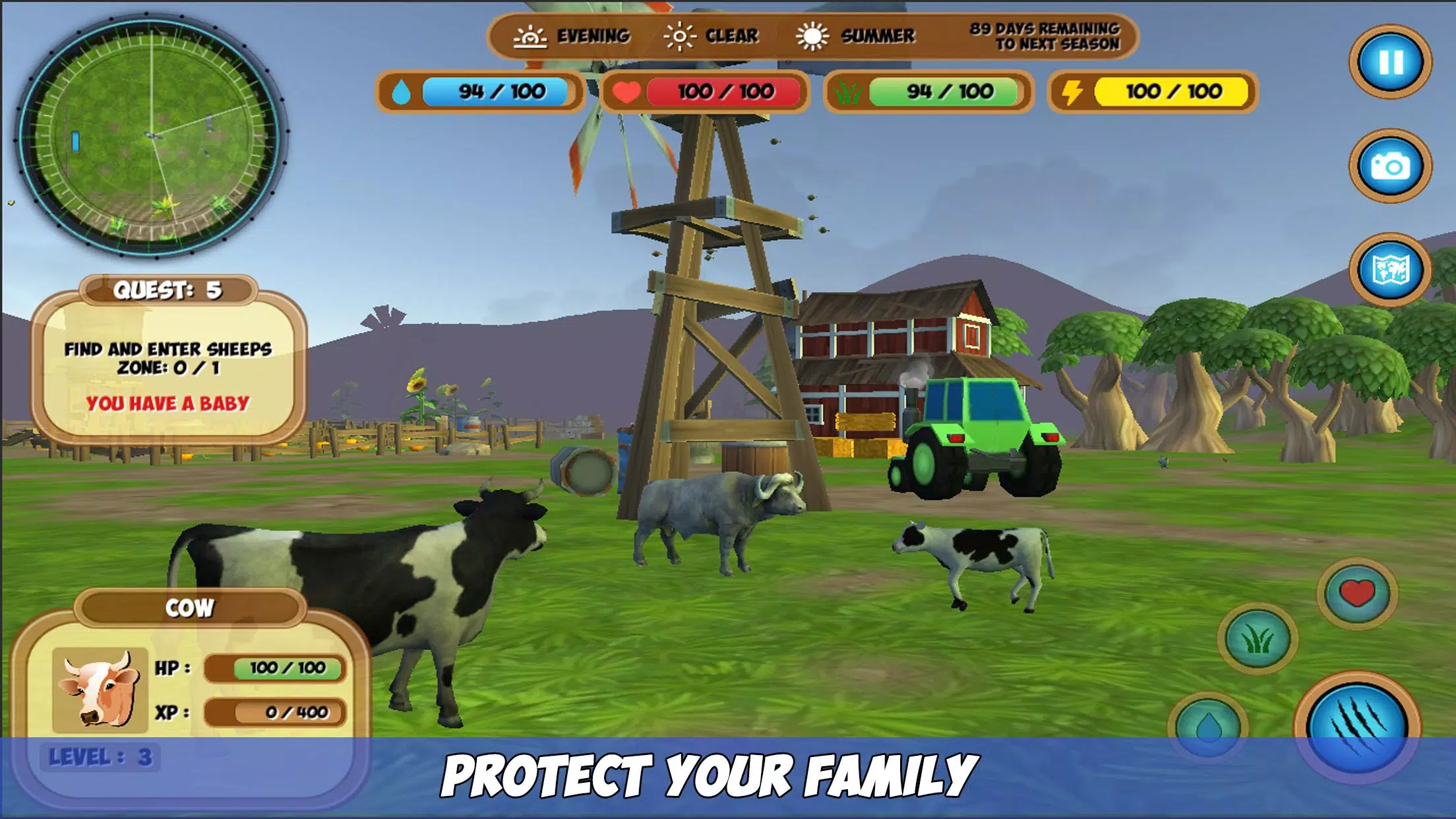Cow Simulator Screenshots