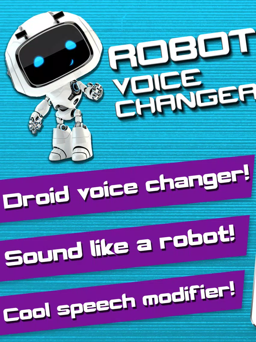 Robot Voice Changer – Sound Modifier with Effects iPad Screenshots