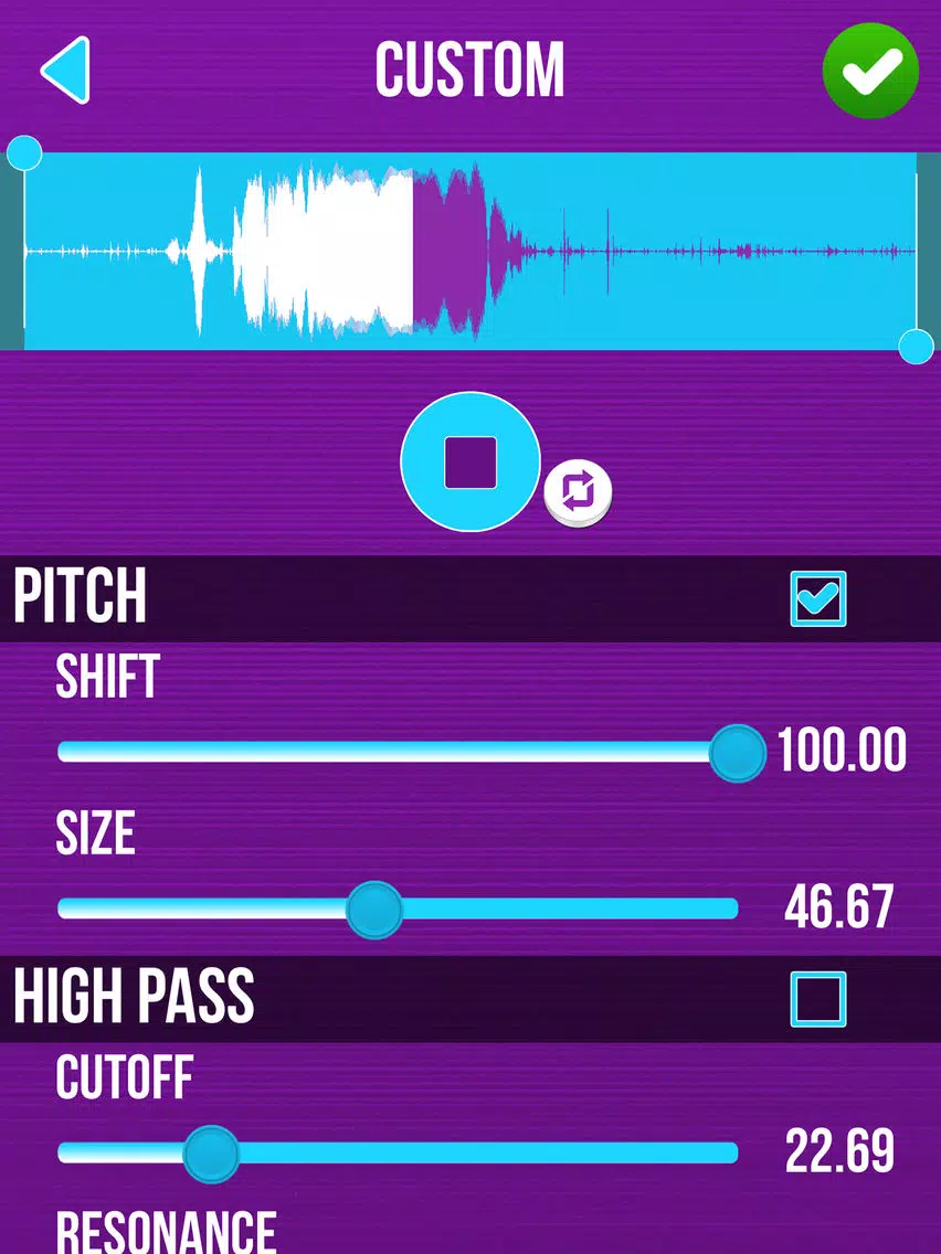 Robot Voice Changer – Sound Modifier with Effects iPad Screenshots