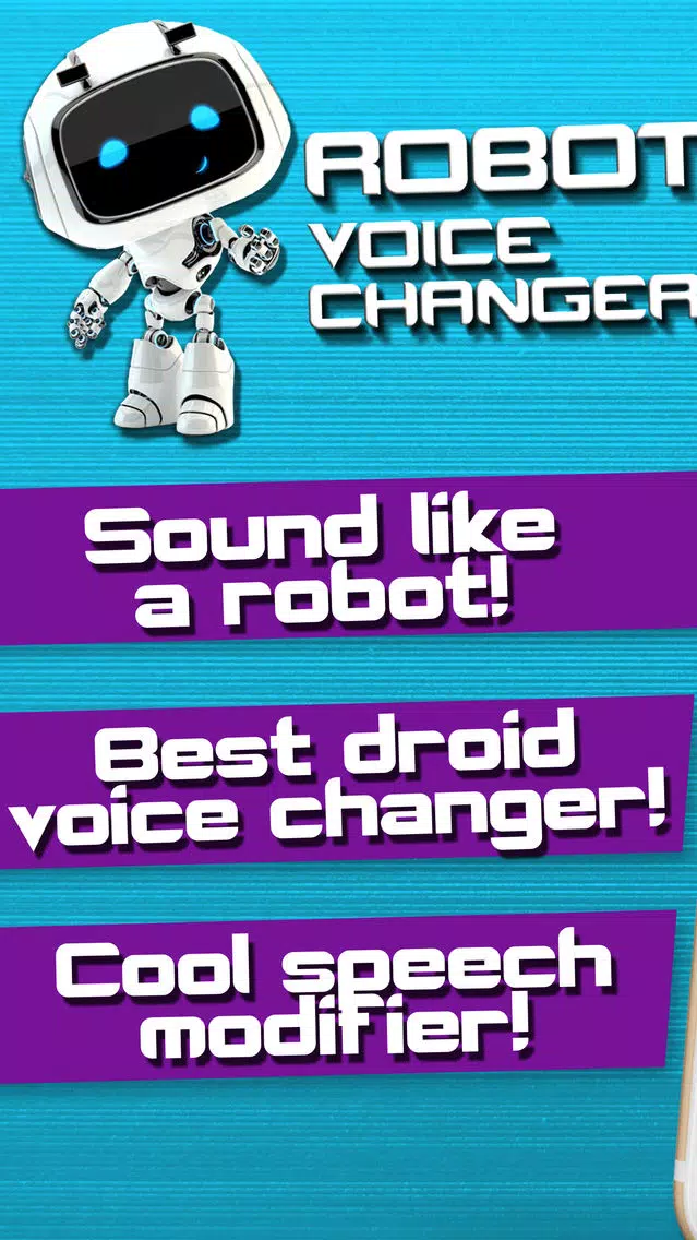 Robot Voice Changer – Sound Modifier with Effects Screenshots