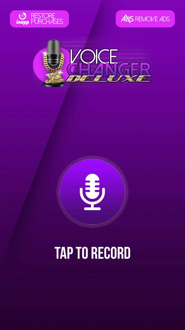Voice Changer Deluxe - Cool Speech Recorder with High Quality Sound Effects & Ringtone Maker Screenshots