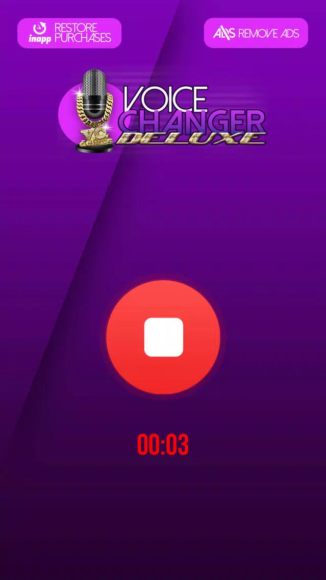 Voice Changer Deluxe - Cool Speech Recorder with High Quality Sound Effects & Ringtone Maker Screenshots