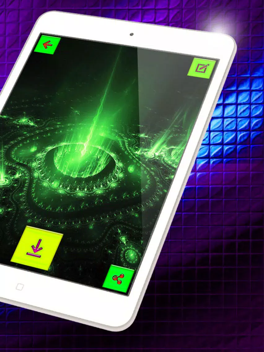 Neon Wallpaper Maker Free - Glowing Lock Screen Themes and Custom Glitter Background.s HD iPad Screenshots