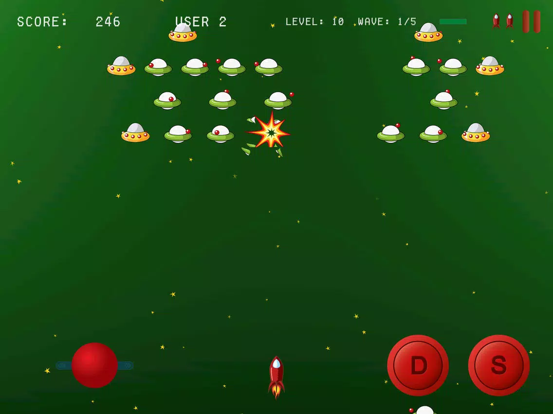 Alien Danger iPad  स्क्रीनशॉट
