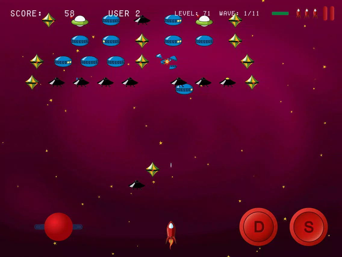 Alien Danger iPad  स्क्रीनशॉट