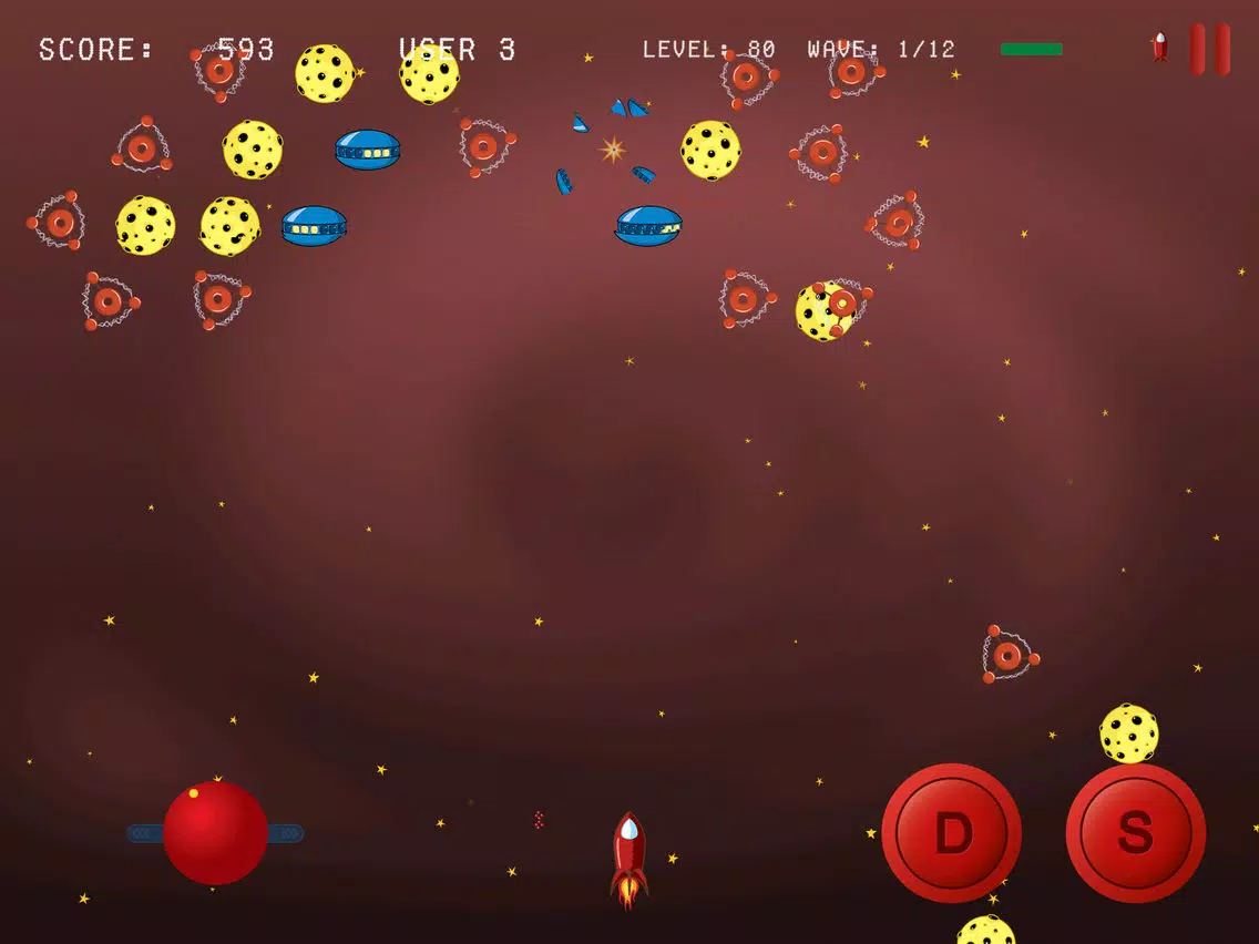 Alien Danger iPad  स्क्रीनशॉट
