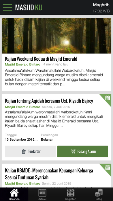MASJIDKU Screenshots
