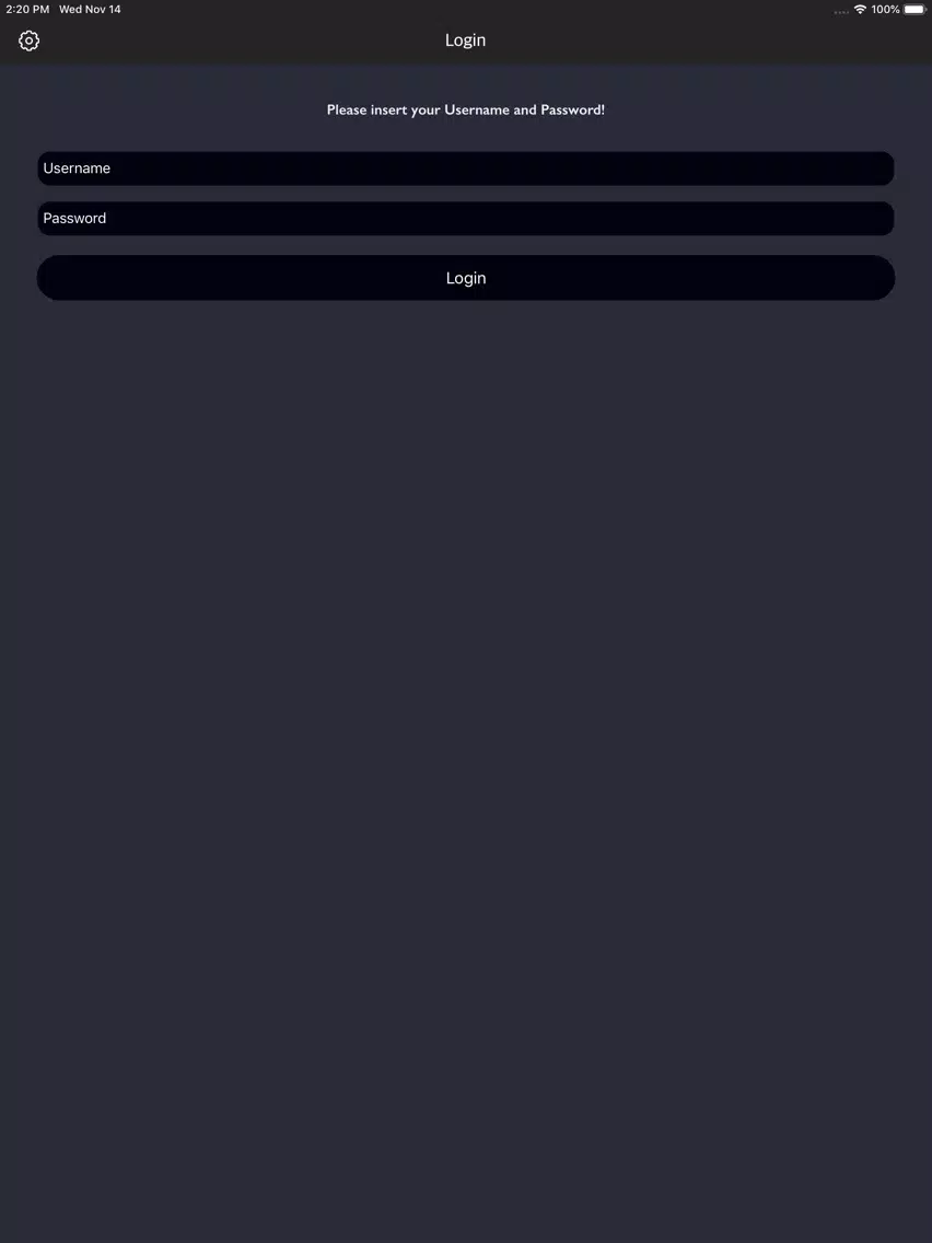 Capturas de tela do My Data Box iPad