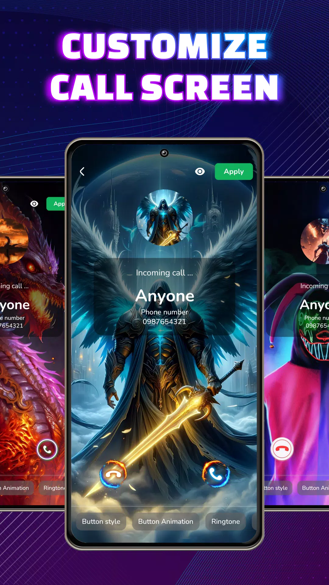 Color Call Flash - Call Screen Screenshots