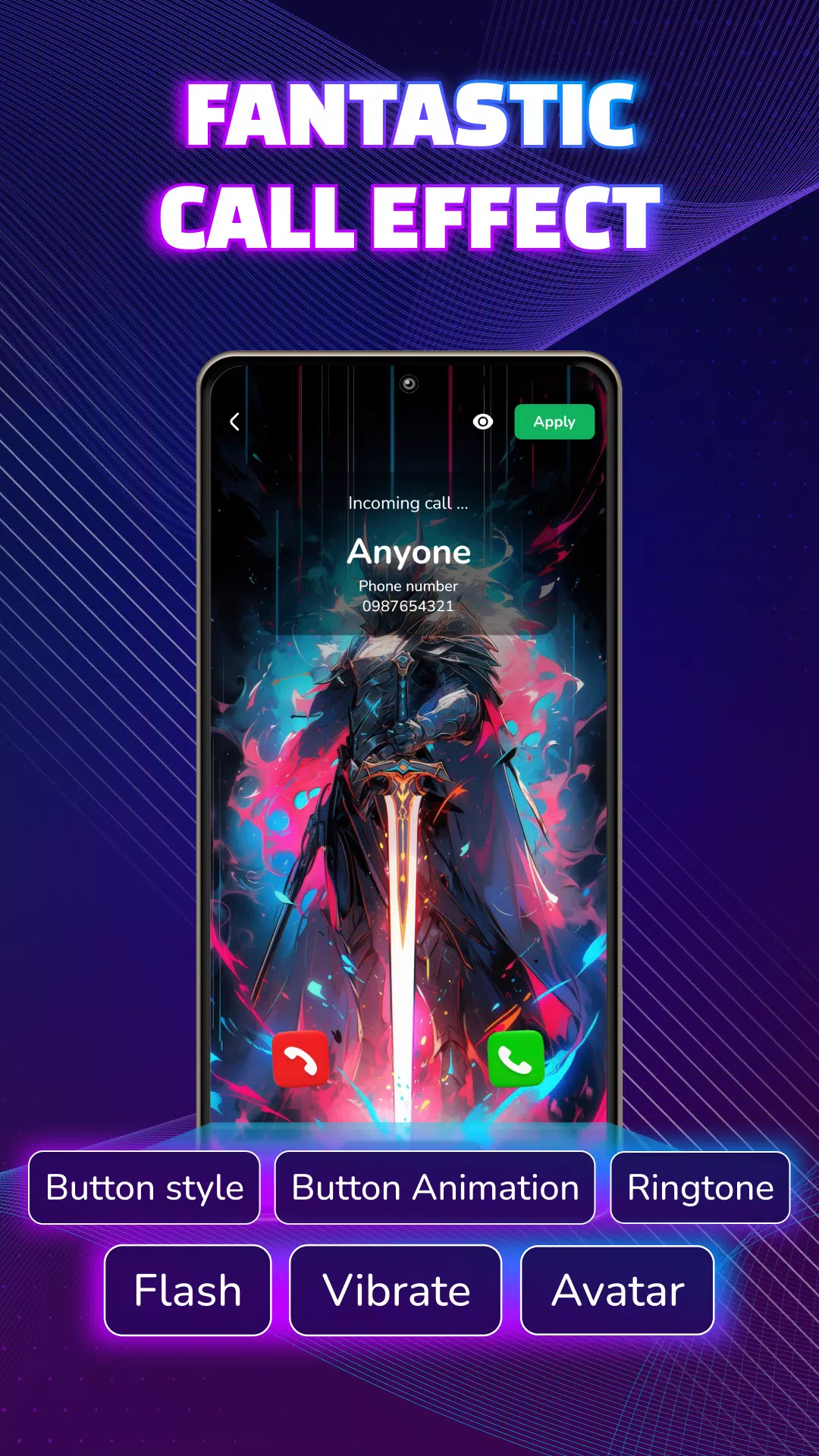Color Call Flash - Call Screen Screenshots