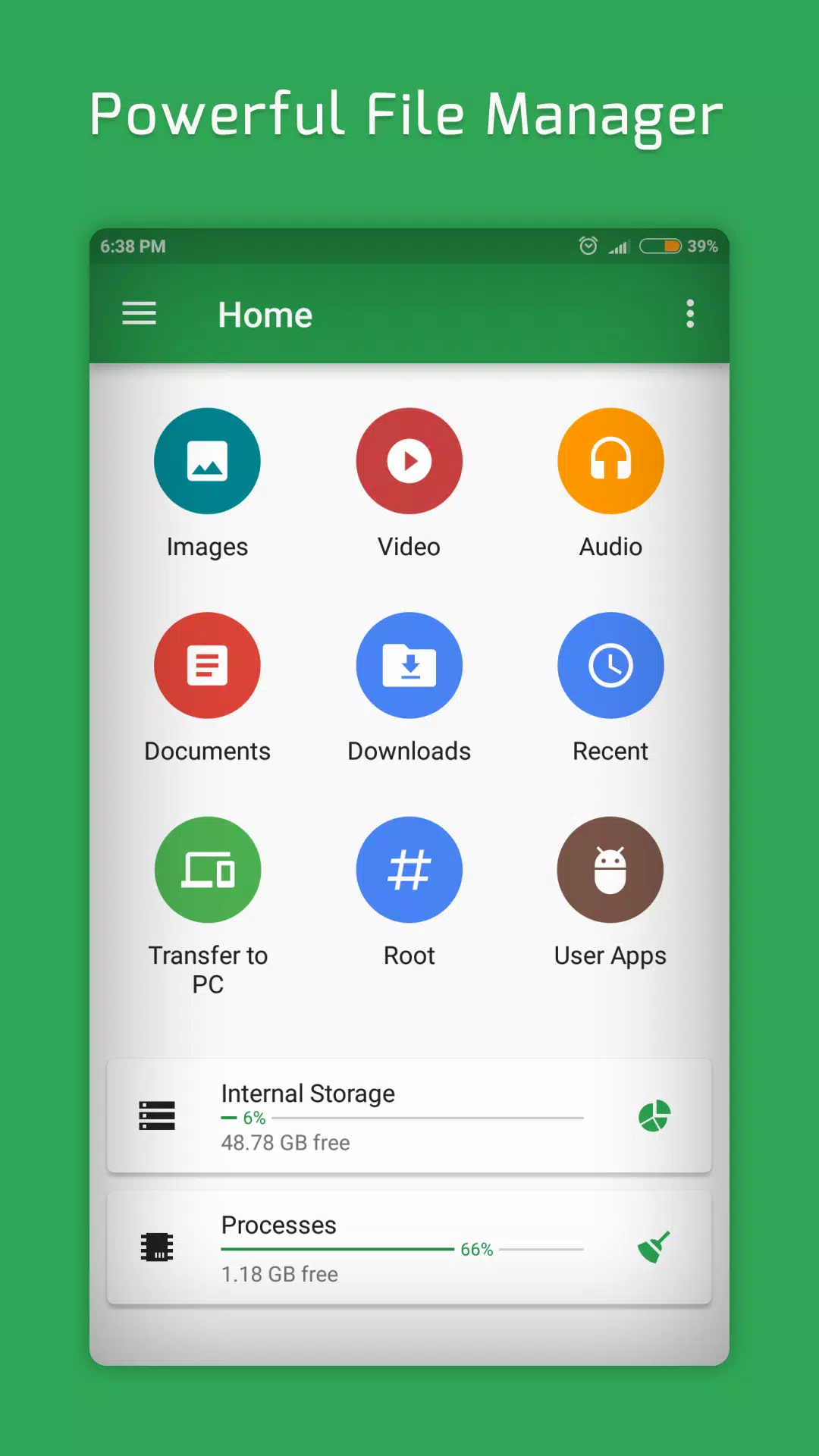 File Manager 스크린샷