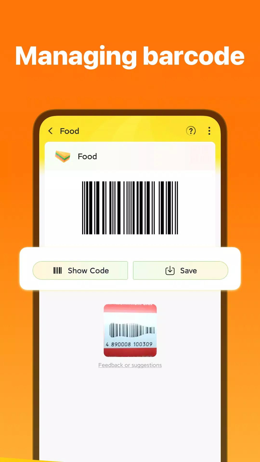 Barcode Scanner Screenshots