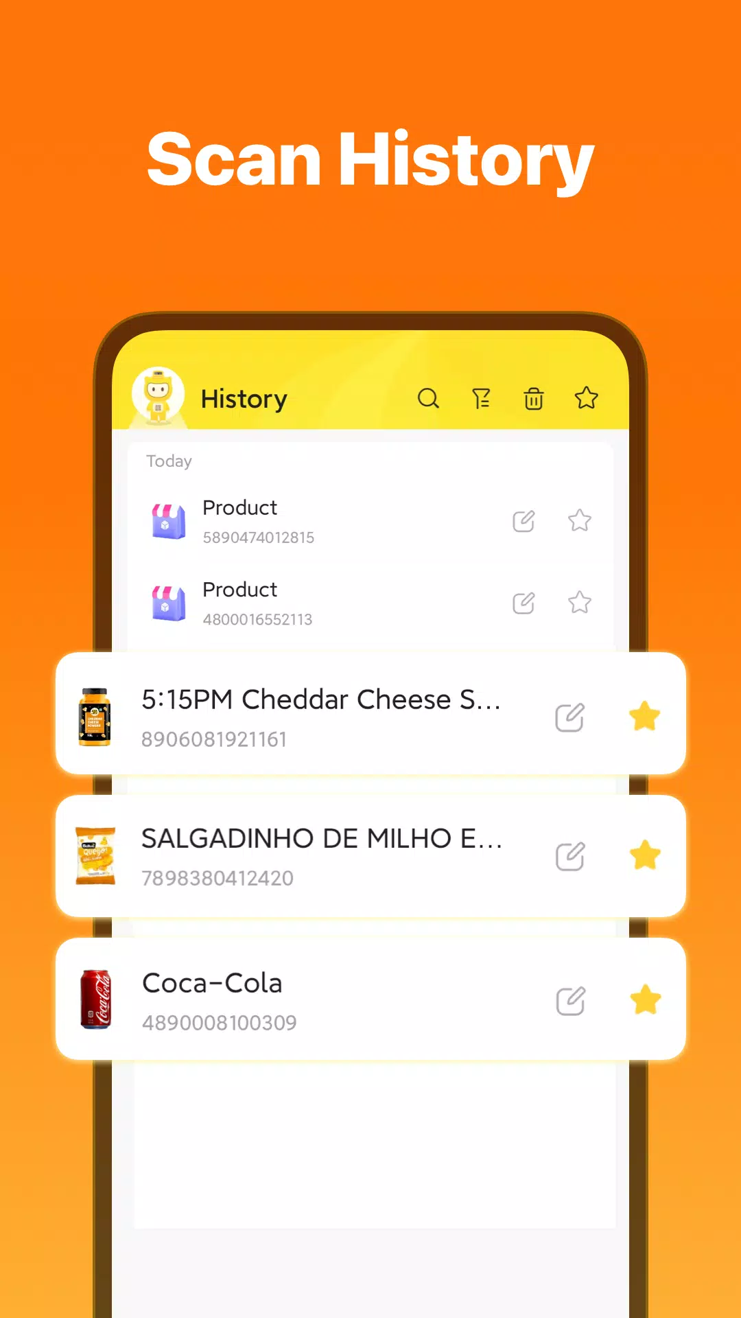 Barcode Scanner Screenshots