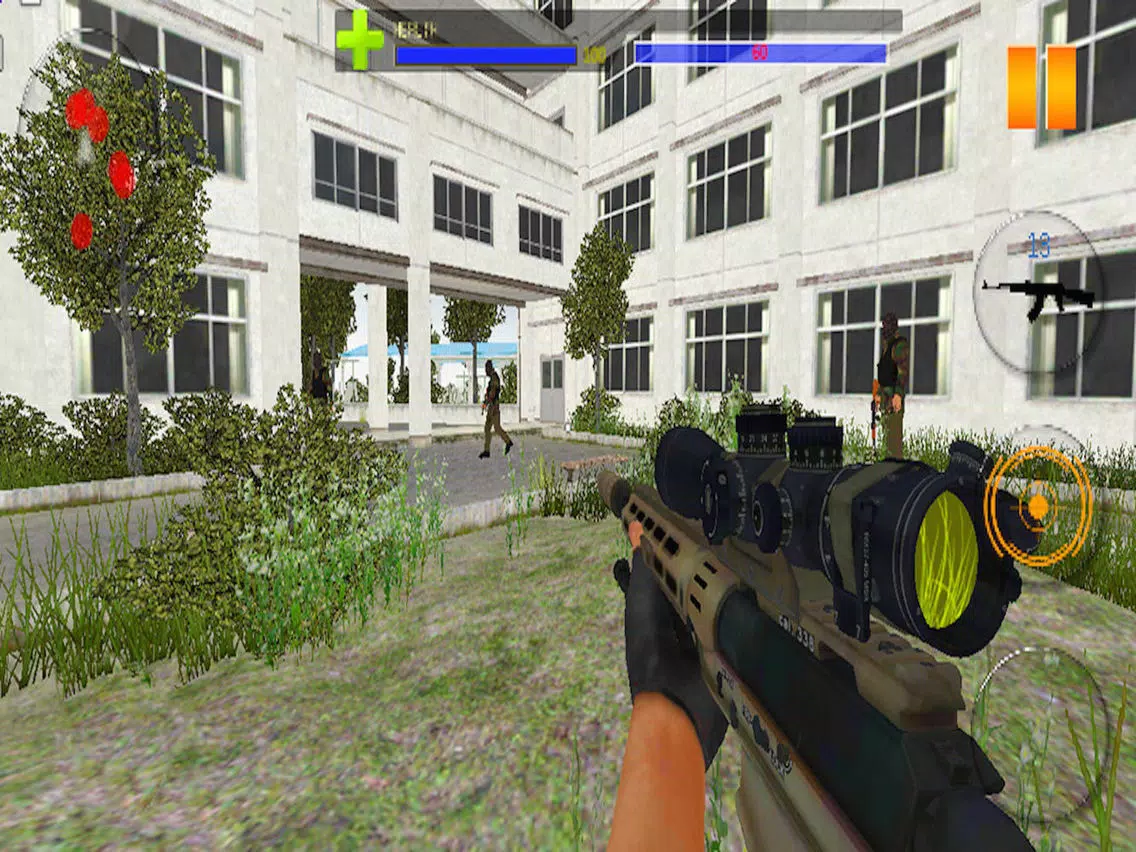 Sniper Target Killer - Military Units Barrett M82 iPad Screenshots