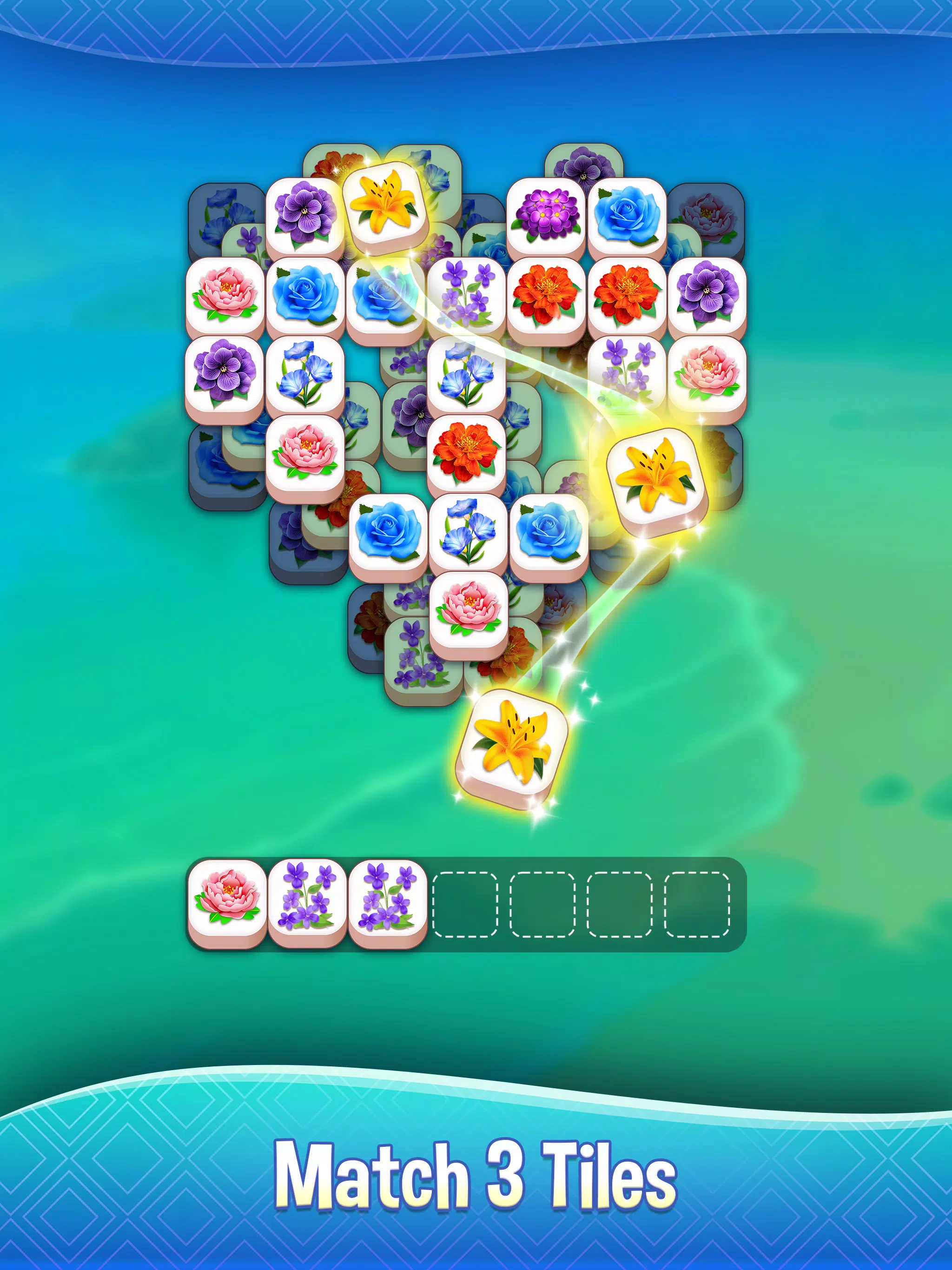 Blossom master: Tile matching Screenshots