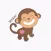 Funny Monkey Stickaz