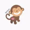 Funny Monkey Stickaz