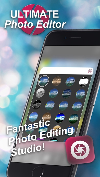 The Ultimate Photo Editor – Picture Frames & Stickers and Caption Maker Screenshots